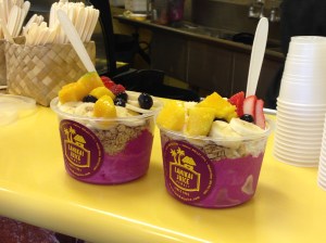 Dragon Fruit bowls. No sharing allowed.